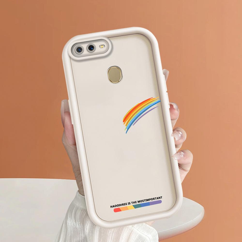 Coque de protection antichoc en silicone souple avec motif de dessin animé pour appareil photo OPPO Reno Realme OnePlus