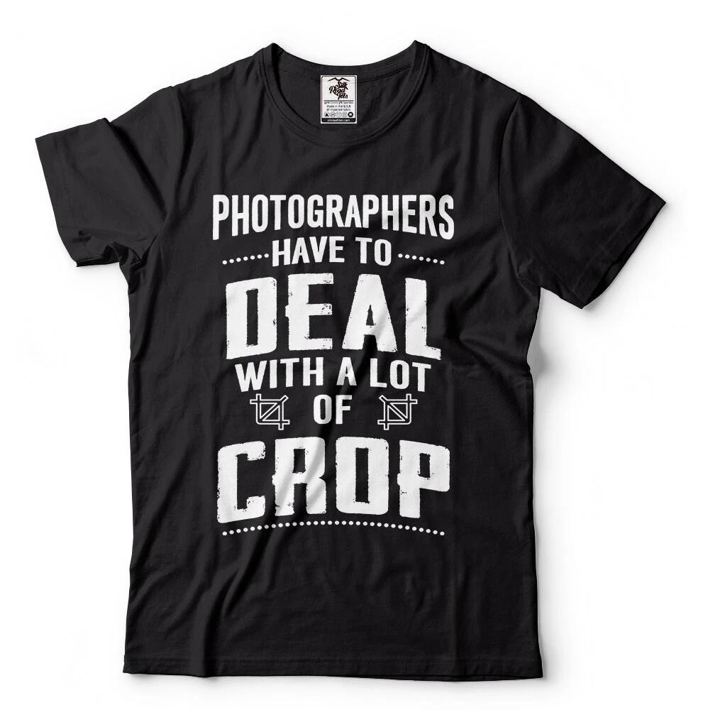 

Photographer T-shirt Photography Graphic Designer Crop Funny T-shirt Tshirt S