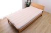 IKEHIKO Corporation IKEHIKO Bedding Bed Pad, Deodorizing, Double Size, Approx. 140 X 200 Cm, Washable, Stain-Resistant, Anti-Slip, Cushioning #1587059