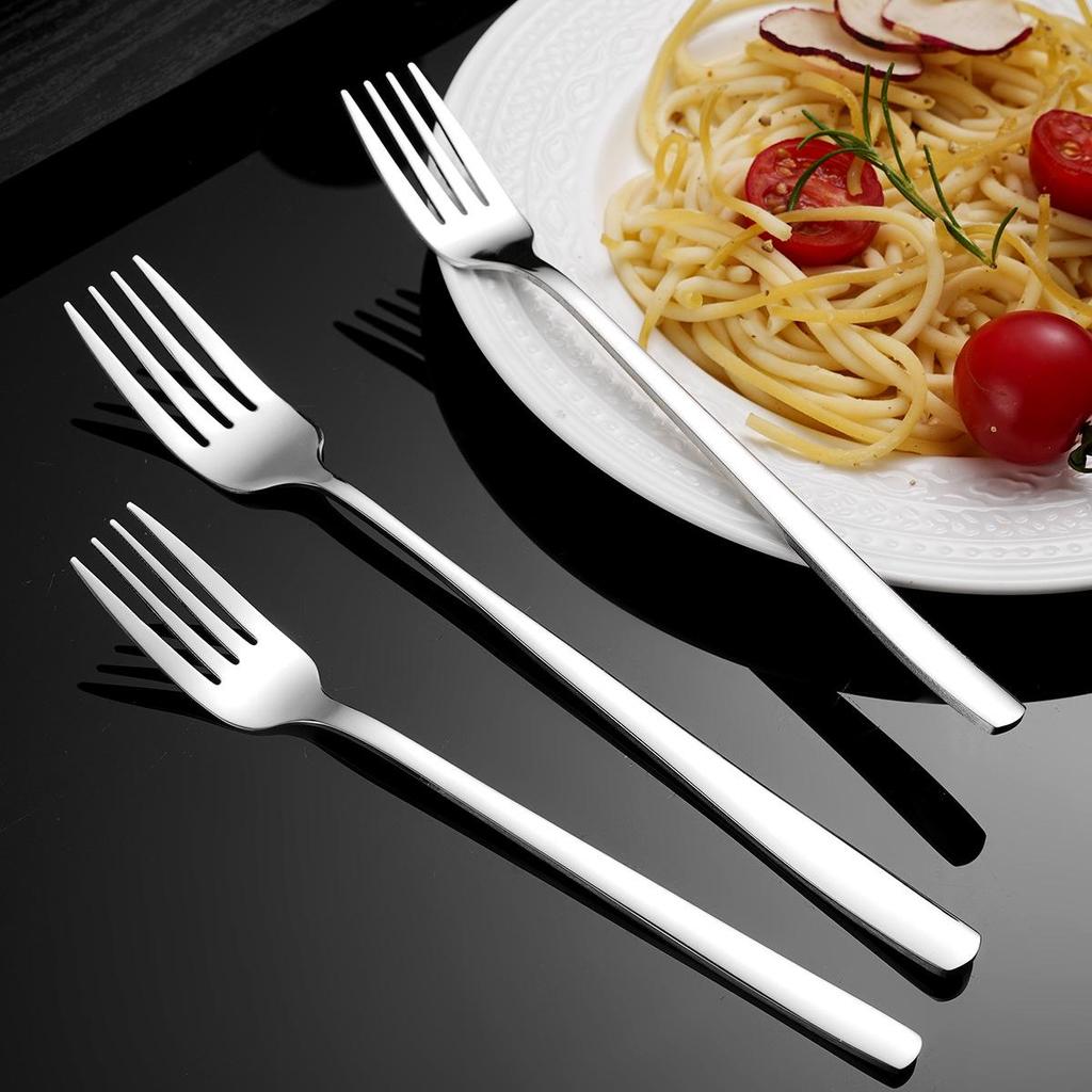 Lingură groasă de amestecat din oțel inoxidabil coreean 304 - Ideală pentru cafea, înghețată și supă.