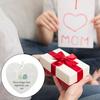 Heart-Shaped Sea Glass Friendship Decor Ceramic Heart Ornament Friendship Keepsake Sea Glass Art Christmas Tree Hanging Ornament for Best Friends