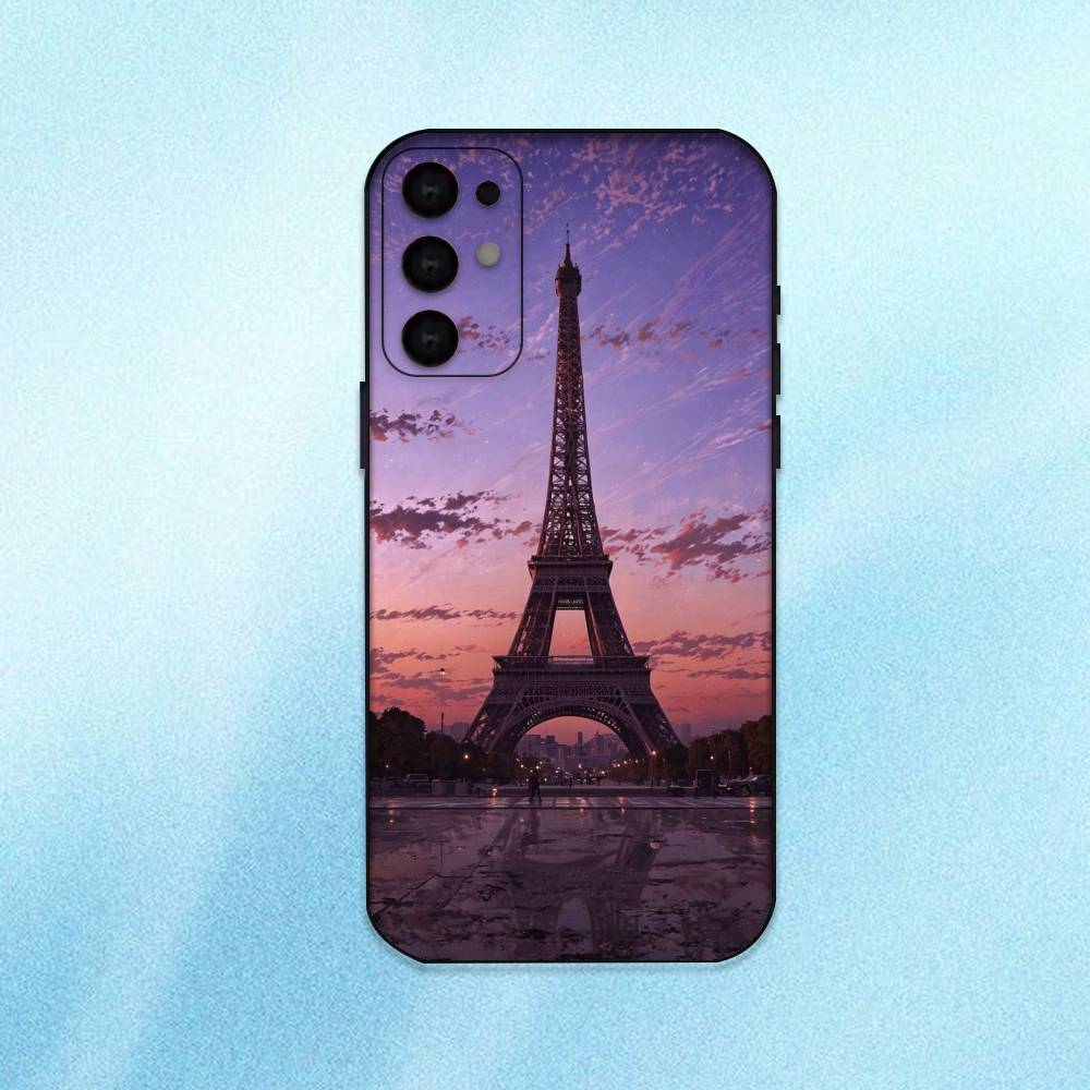 natural scenery Phone Case For Samsung S25,24,23,22,30,21,10,9,Ultra,Plus,Lite Soft Black Case