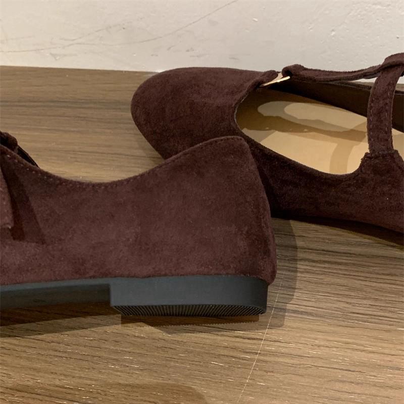 Fashion SUOJIALUN 2025 Autumn New Brand Women Mary Jane Shoes Round Toe Shallow Slip On Ladies Casual Boat Shoes Soft Flat Heel Shoes