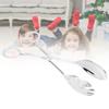 Metal Spoon Clip European   Multifunctional Serving Scissor Tongs for Cake Bread Fruits Home Kitchen Party Buffet