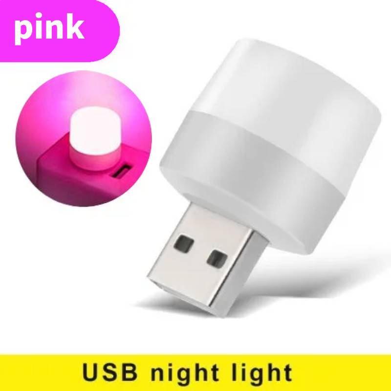 Mini lampe de bureau USB, protection des yeux, veilleuse LED, cadeau, chargement USB, petite lampe ronde, décoration de chambre de Noël
