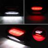 2x License Number Plate Light Lamp 12V 24V Car LED License Plate Rear Tail Light