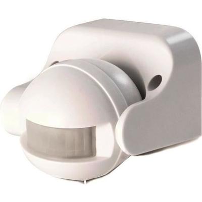 Outdoor Motion Detector - SCS SENTINEL - LightSensor White - Range 12m - Angle 180°
