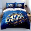 Blue Chelsea Football Bedding Set Bedding Duvet Cover Set Duvet Cover Pillowcases Home Decor (1 * Duvet Cover 2 * Pillowcases, without duvet insert)