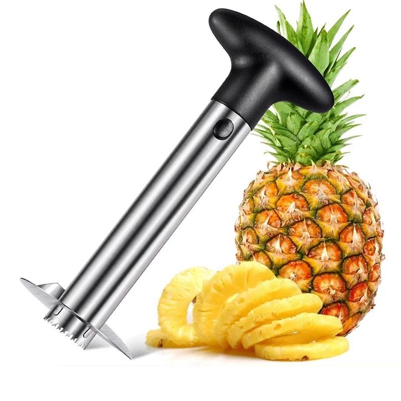Stainless Steel Pineapple Slicer Peeler Fruit Corer Slicer Kitchen Easy Tool Pineapple Spiral Cutter Accessories