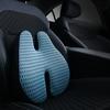 Подушка для водителя автомобиля, поясничная подушка с эффектом памяти для офисного кресла, летняя подушка для поддержки талии в автомобиле, поясничная подушка