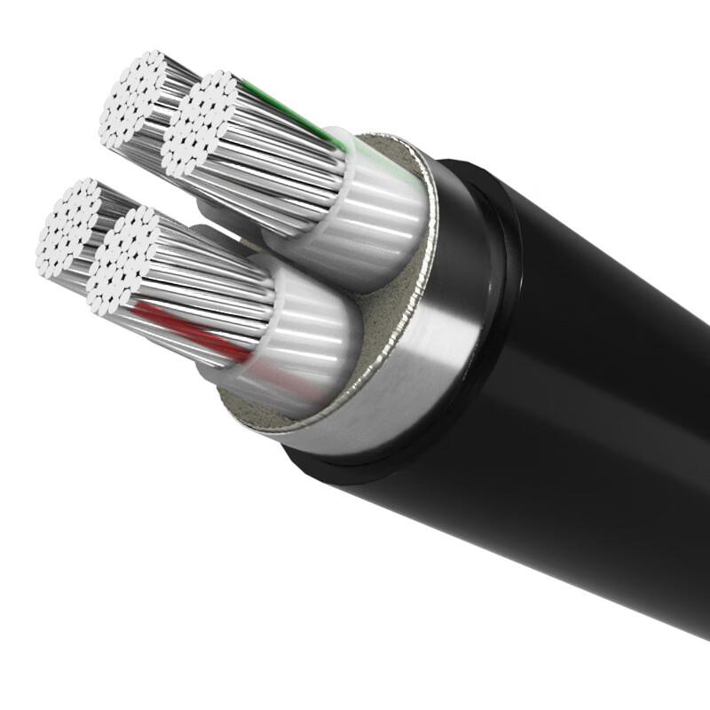 Jiayan YJLV 4-žilový hliníkový nadzemní napájecí kabel 70 mm²