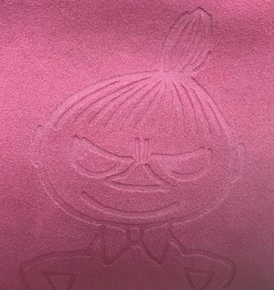 Moomin My PU Tissue Red Suede-like Pouch,