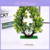 Realistic Heartshaped Chrysanthemum Faux Plant With Durable Plastic For Living Room