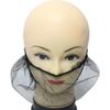 100Pcs Disposable Facial Beard Bib Bonnet Breathable Beard Turban Facial Apron Caps  for Men