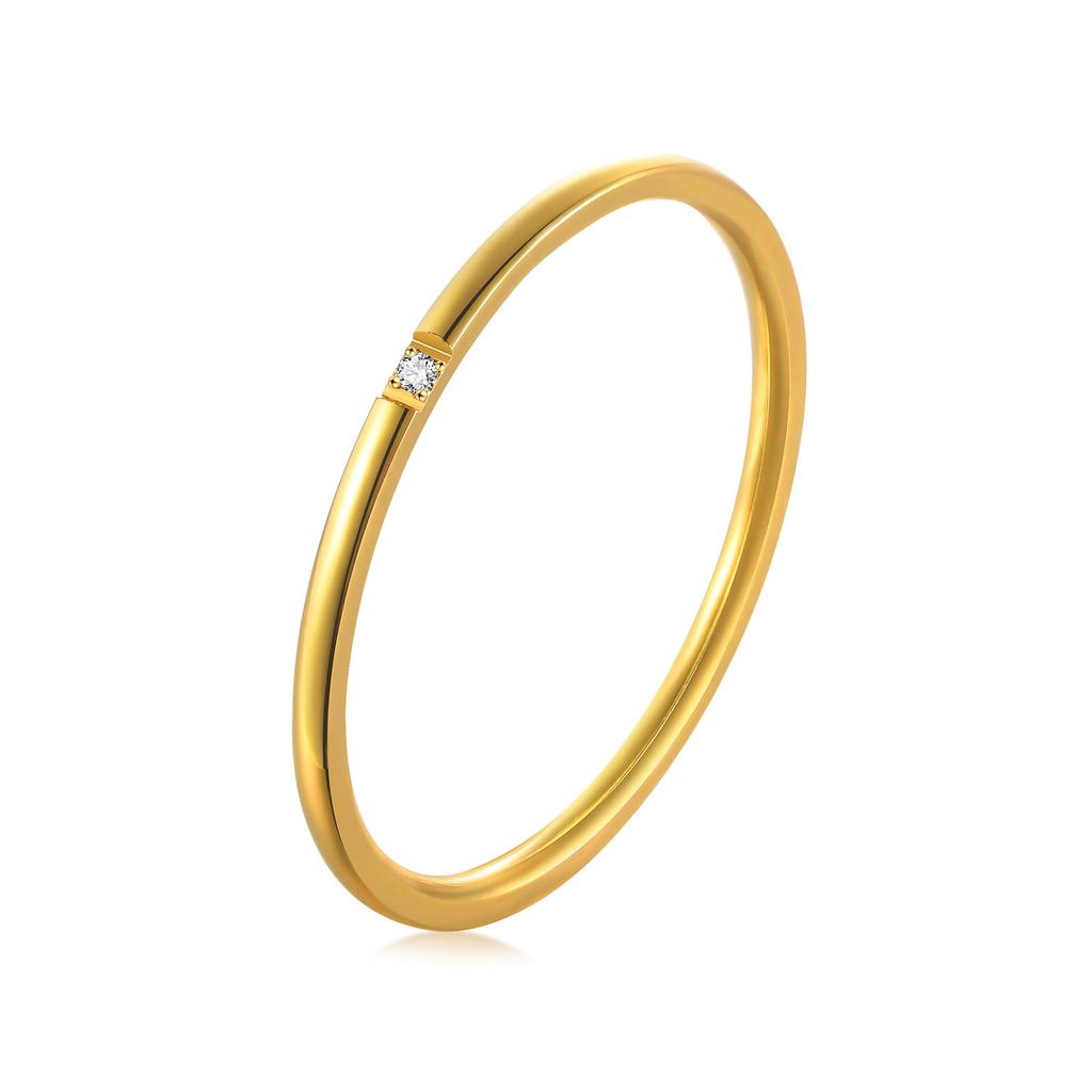 Chic Twisted Rope Slim Ring for Women, Stainless Steel Metal Wedding Rings Finger Band, New Elegant Simple Vintage Party Jewelry