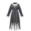 Halloween thriller ghost bride costume, adult cosplay vampire horror demon costume
