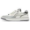 New LiNing Rookie 2 Anti Slip And Wear Resistant Breathable Low Top Vintage Basketball Shoes White Gray ABCT011-3