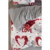 Cotton Double Duvet Cover Set | Duvet Cover And Pillow Case | Without Sheets