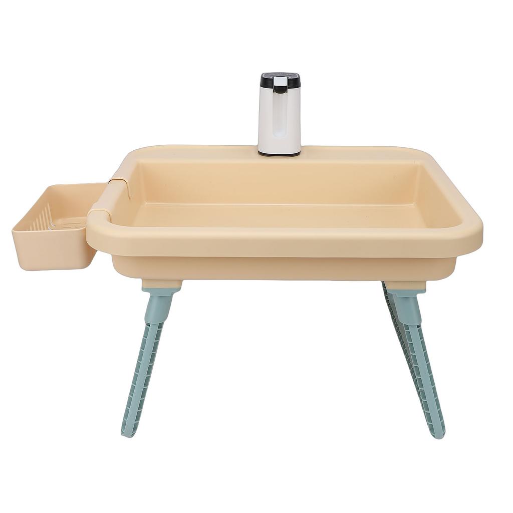 Portable Sink with Electric   Easy Setup Mobile Hand Wash Station for Outdoor Dishwashing Camping