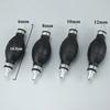 6/8/10/12mm Hand Fuel Pump Line Hand Primer Bulb Petrol Diesel Liquid Oil Gas Water Tansfer Rubber Tube Aluminum For Car Boat