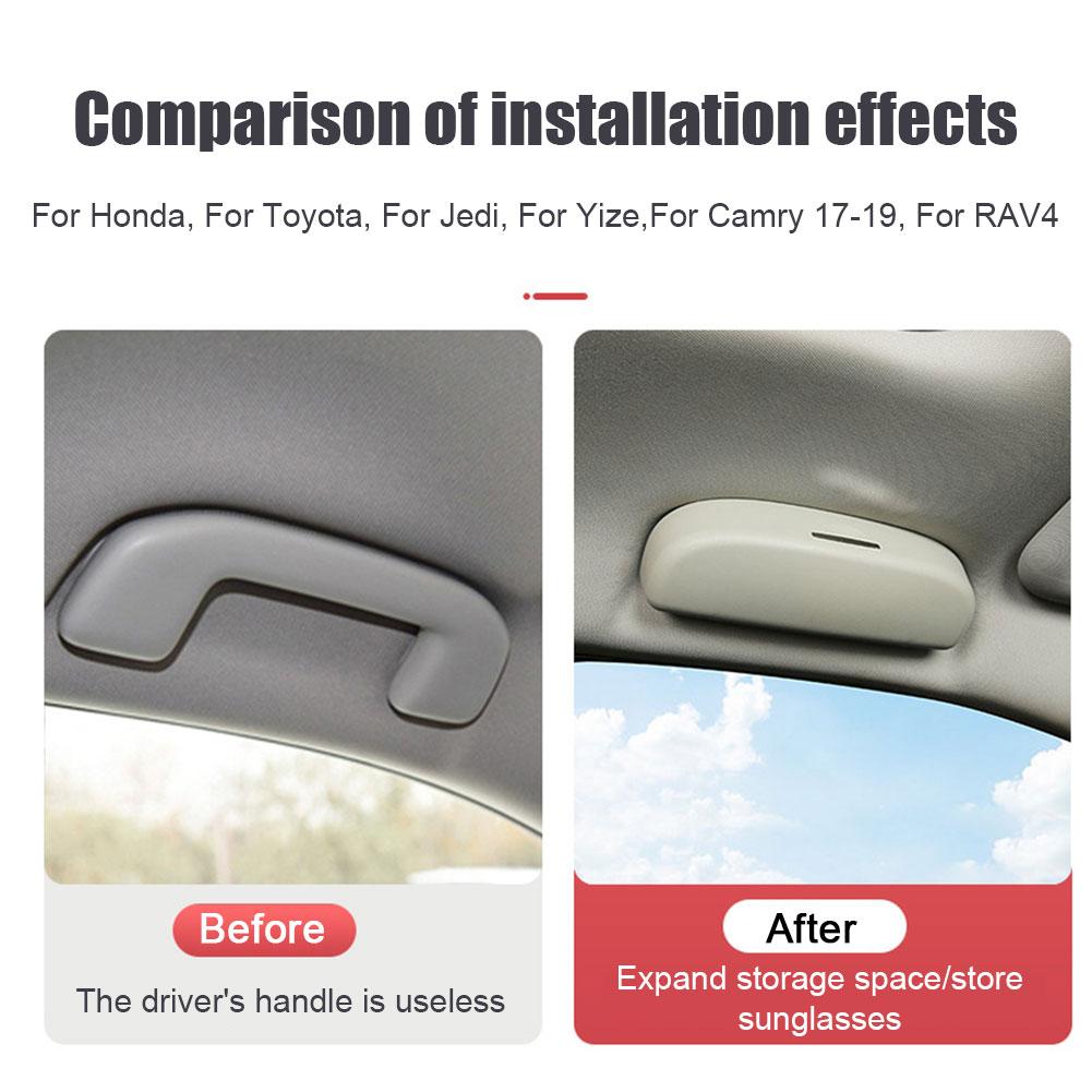 Modifiziertes Brillenetui Für Honda Für Toyota Für Jedi Für Yize,Für Camry 17-19 Für RAV4 Original Auto Haltegriff Schnalle Autozubehör