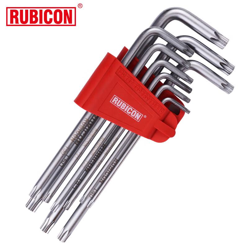 RUBICON RTK-389L Long Torx Wrench Set