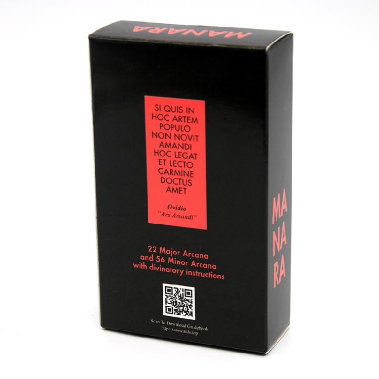 Manara for Oracle Tarot Card Divination Fate Gameplay Family Entertainment Cards