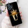 6.4" For Realme 9 Pro Plus Case RMX3392 Clear Fashion Luxury A-Z Letters Soft Bumper Cover For Realme 9 Pro+ Phone Case RMX3393