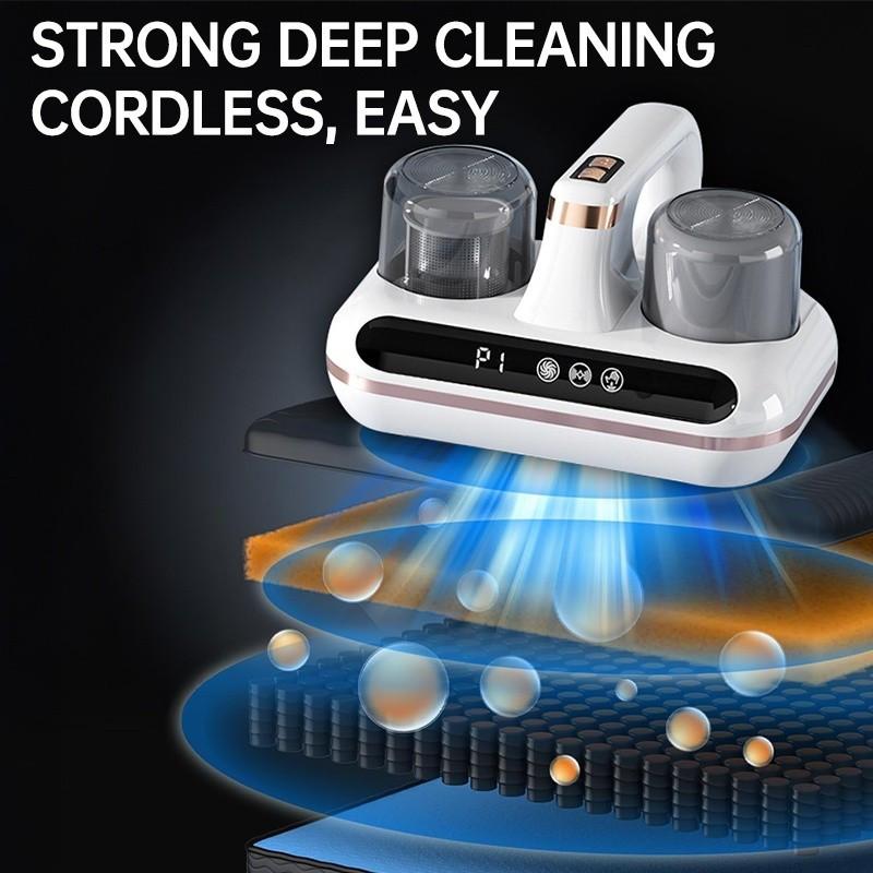 10000PA Cordless Handheld Vacuum Cleaner, 2-in-1 Mop and Vacuum Combo, Wireless Stick Vacuum with LED Digital Display, 80000 RPM Dual Noise Reduction