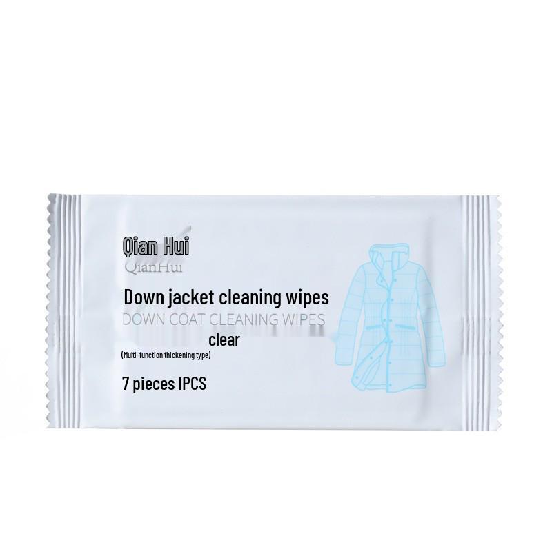 Мощные влажные салфетки для удаления пятен с пуховиков и ветровок