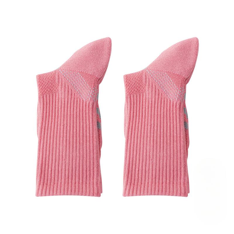 Professional Running Sports Women's Spring and Summer Badminton Socks, Rope Skipping, Cycling, Yoga Mid-calf Socks, Outdoor Mountaineering Socks