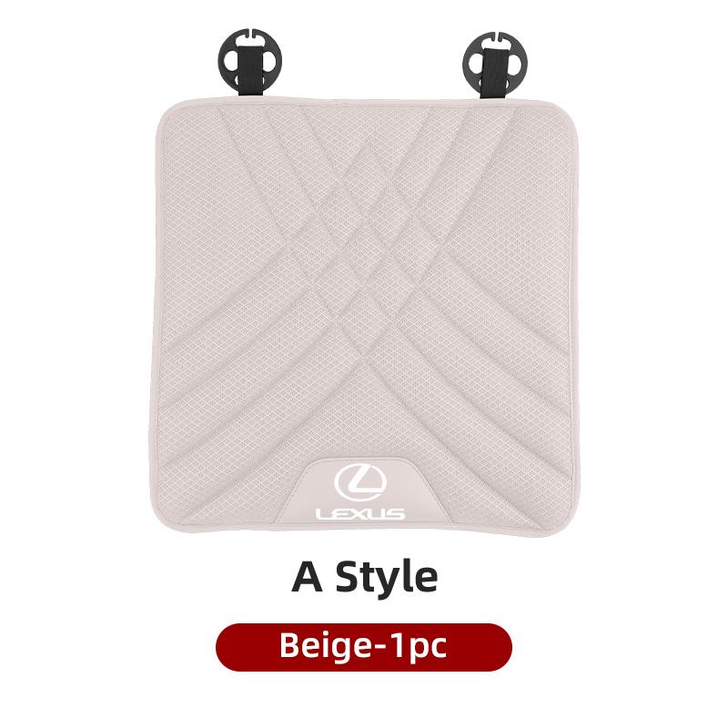 Coussin de siège en soie glacée pour voiture Respirant Antidérapant Housse de siège Accessoires Pour Lexus CT ES GS NX IS250 CT200h IS300h ES300h RX400 HD7