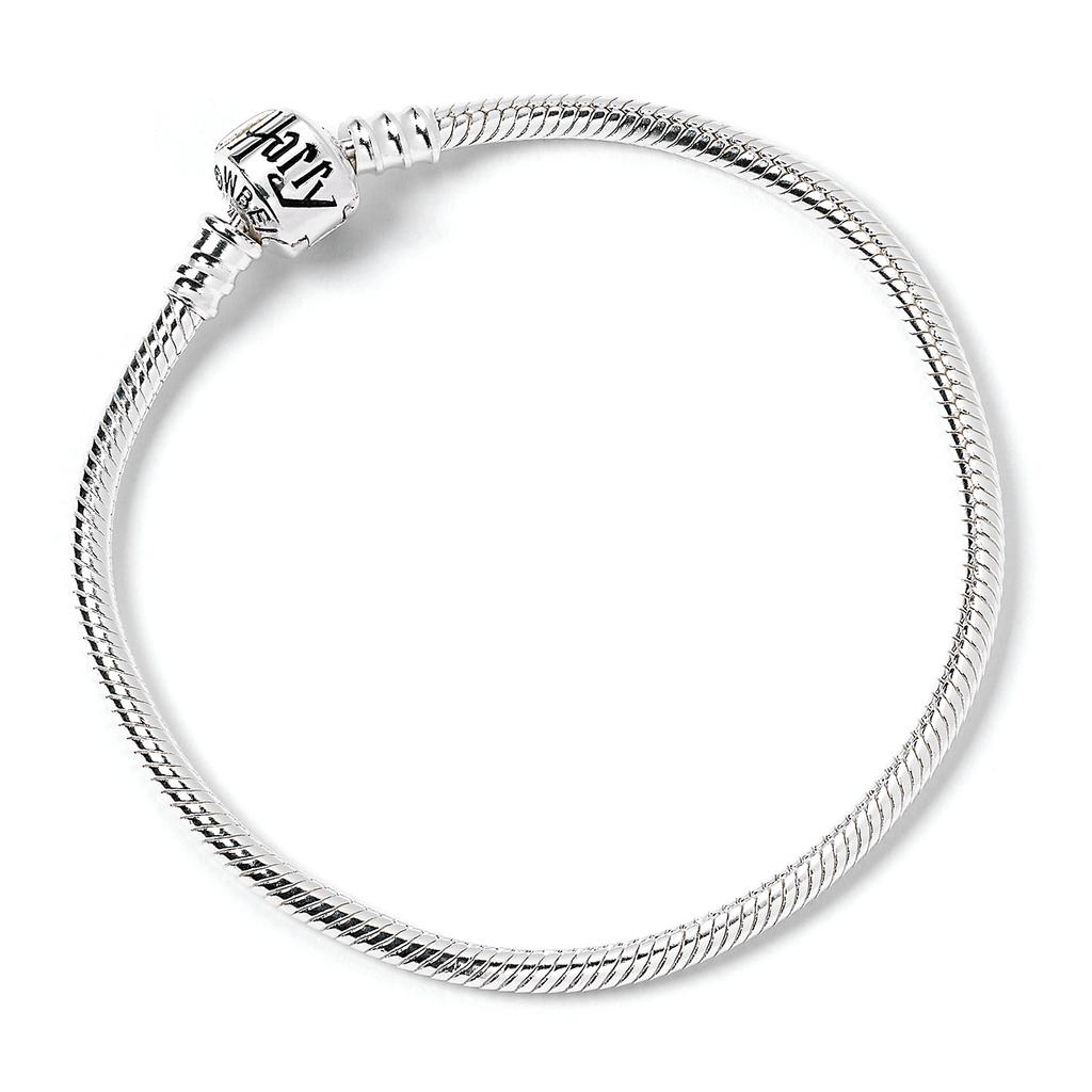 Harry Potter Sterling Sliver Slider Charm Bracelet Size S Silver