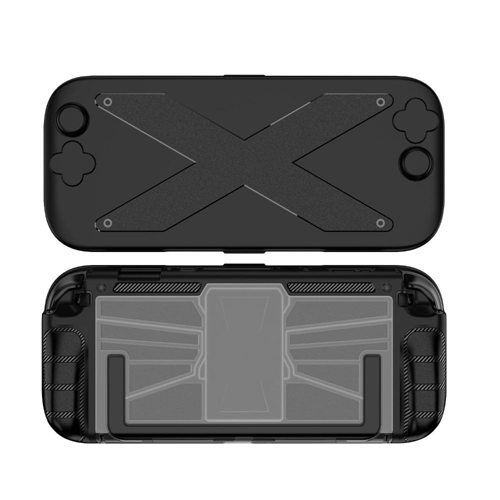 

Чехол для портативной игровой консоли TPU 2025, ударопрочный, мягкий, защитный чехол, эргономичный, нескользящий, для Nintendo Switch 2 чёрный