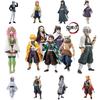 Komplettes Set von Demon Slayer Anime-Figuren Tanjiro Zenitsu Inosuke Nezuko 16cm Höhe
