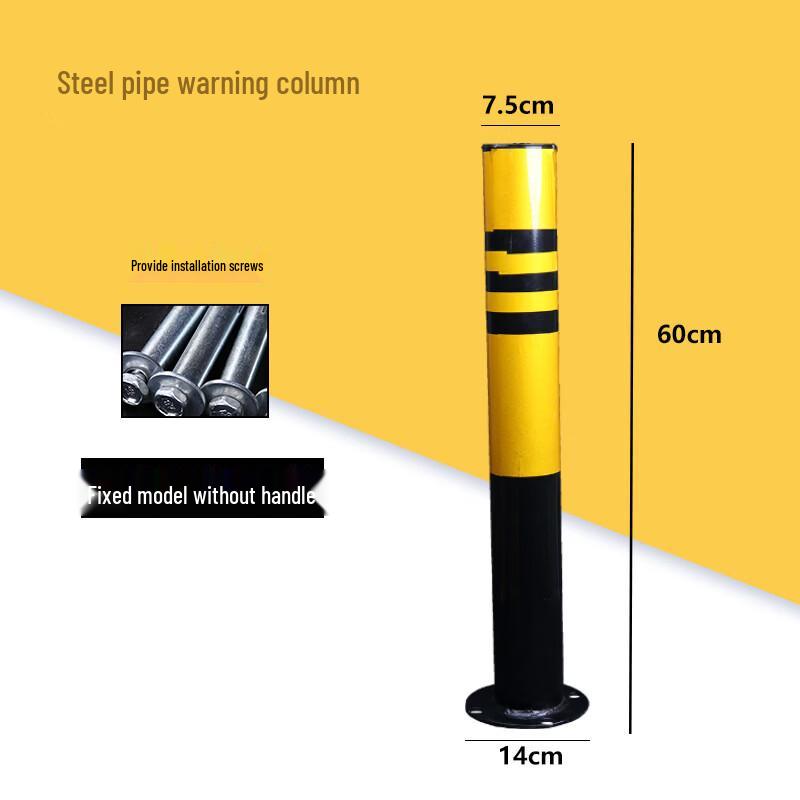 Steel Parking Bollard Warning Post