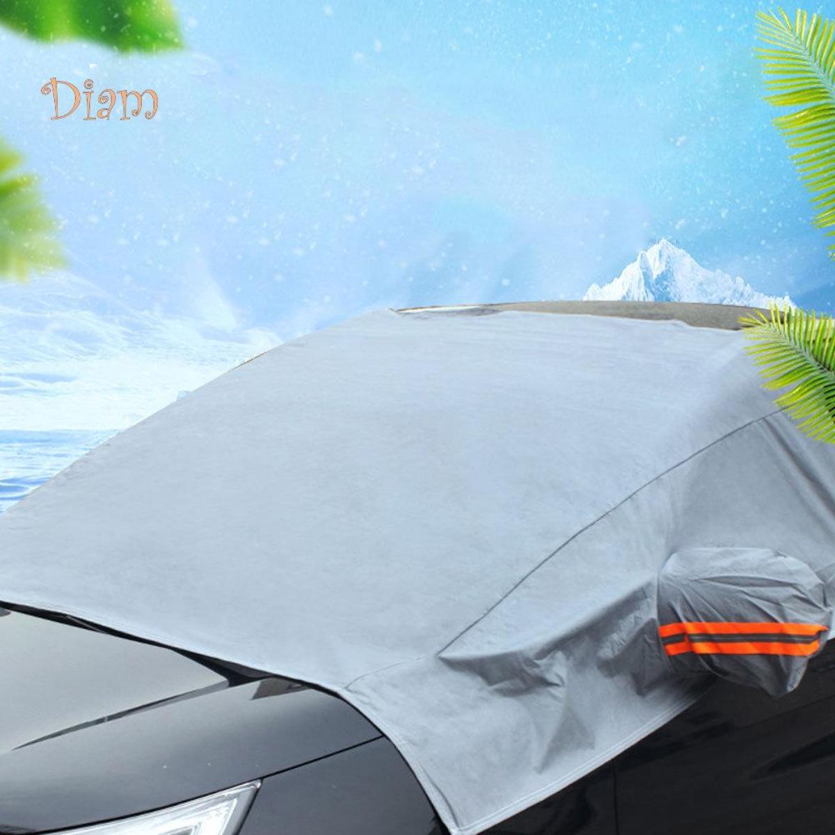 

Car Windscreen Cover Car Window Sunshade Front File Windshield Sunshade Sun Protection Car Sun Shade Anti-Uv Anti-Freeze and Anti-Frost Sunshades серый