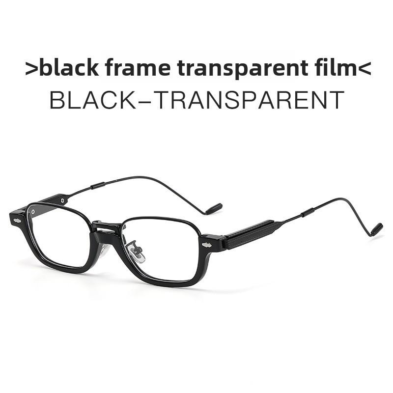 Gm Stylish Oval Frame Sunglasses With Pc Lenses For Summer Outings And Daily Use Black Clear