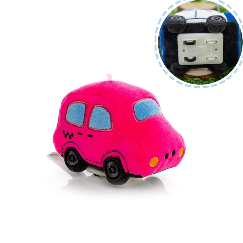 11Cm Brandweerwagen Pick-up Pluche Speelgoedauto Met Een Pull-Back Mechanisme Aan De Onderkant Cartoon Ambulance Knuffel Poppen Cadeau Voor Kinderen