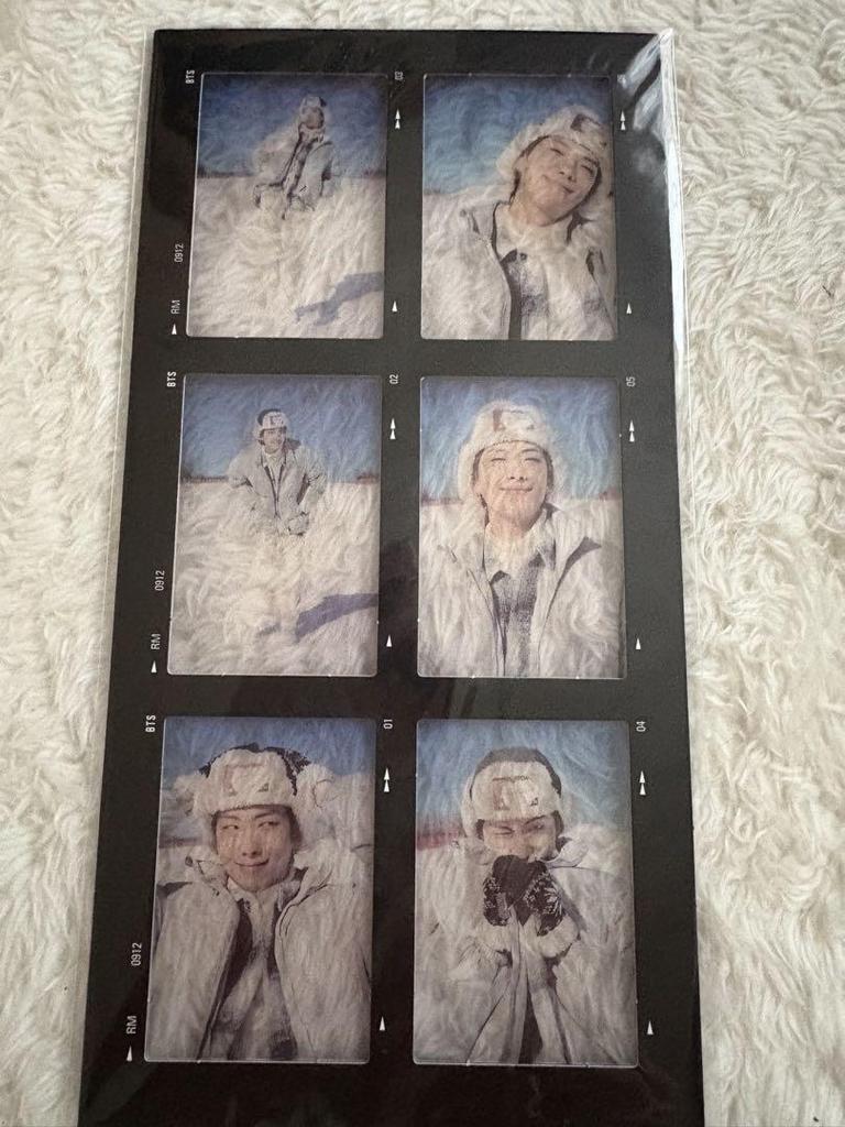 [USED] BTS WINTER PACKAGE 2021 Random RM