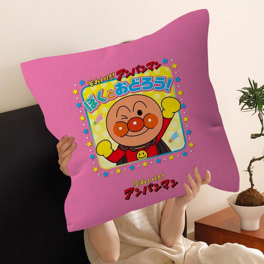 Classic Anime A-Anpanman-Cartoon pillow cover sofa cushion cover home room decoration children gift