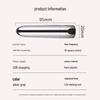 Deba Silver Mini Rechargeable Bullet Vibrator - Adult Flirtation & Massage Stick