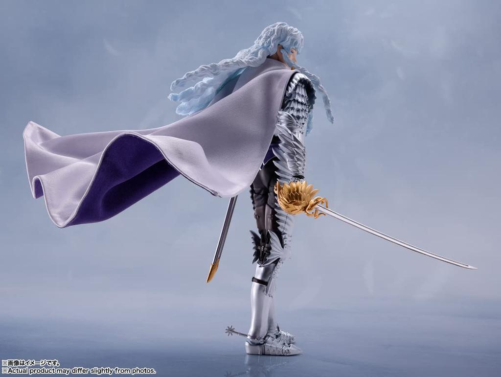 TAMASHII NATIONS Berserk Griffith von 155mm ABS PVC Stoff Bemalte Bewegliche Figur S.H.Figuarts (Hawk Light) Ca.. & &