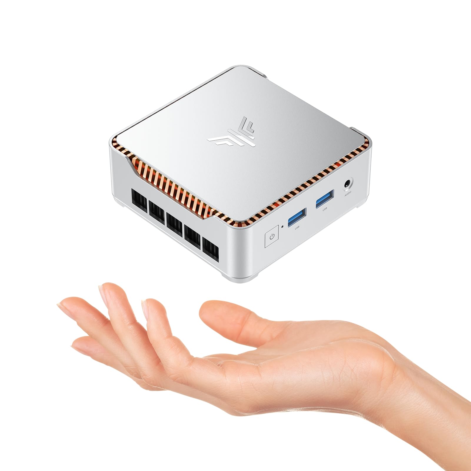 

Представляємо N150 Mini міні-ПК з до Windows 11 Intel n150 8 ГБ 256 ГБ з можливістю розширення HDMI DP 4K 60 Гц подвійний BT тихий і VESA PC, 4C/4T 3.60 ГГц