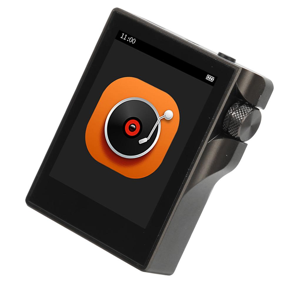 MP3 Player 2.4in Full Touch Screen HiFi Lossless Portable Music Player with FM Radio Electronic Book Black