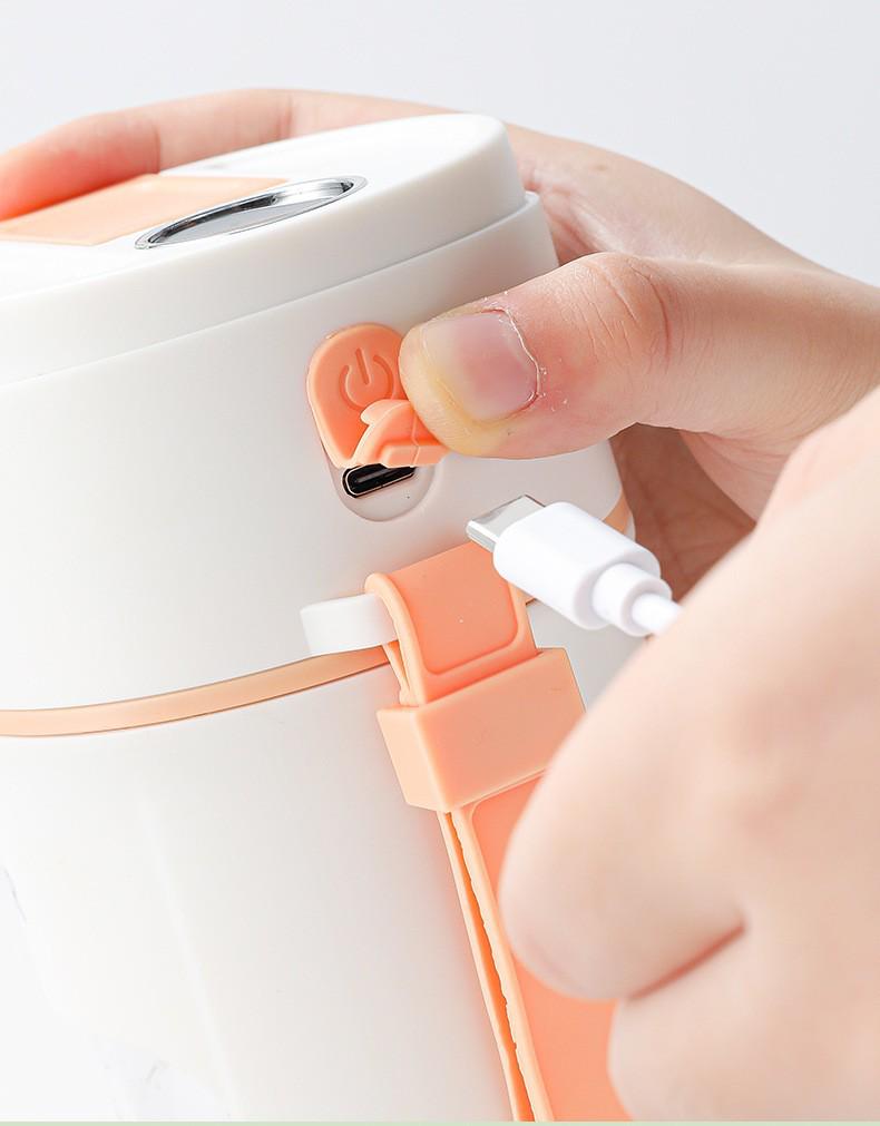 Portable Rechargeable Juicer - Multifunctional High-Speed Blender Cup for Fruits