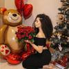 Bear-shaped Aluminum Foil Cartoon Balloons