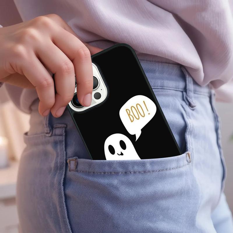 Ghosts Funny Phone Case For iPhone 17 Air 15 16e 14 13 Pro Max Coque 12 11 Pro Max PLUS cover
