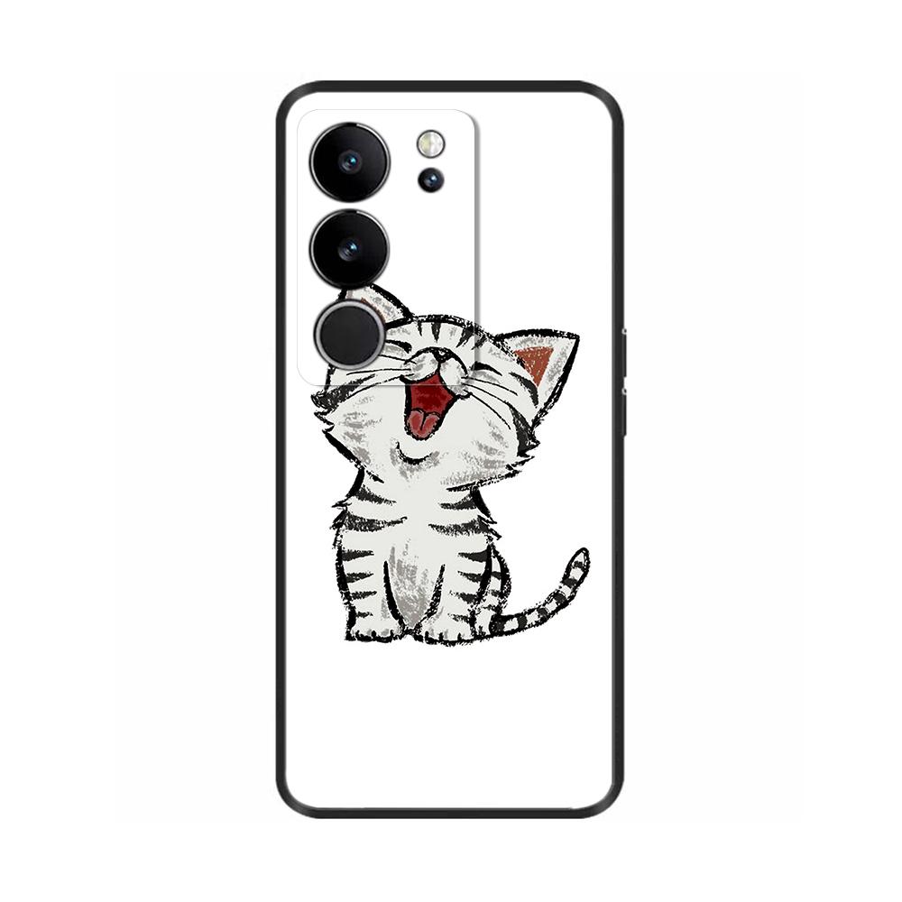 6,78' Für Vivo V29 5G Hülle V 29 Silikon TPU Weicher Stoßfänger Handyhülle für VIVO V29 V2250 VivoV29 Hüllen Schutzhülle Tasche Coque
