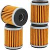 Road Passion High Performance Oil Filter for YAMAHA YZ450F/YZ250F/YZ250 2003-2008 (pack of 4)